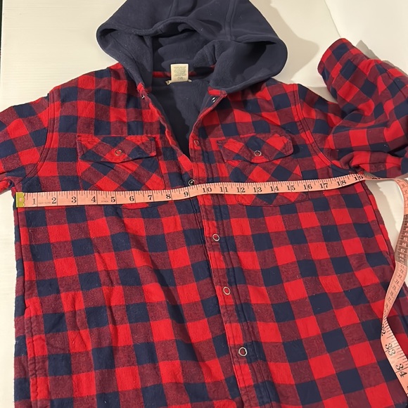 Youth LL Bean hooded lined jacket Large 14-16 - Picture 5 of 12